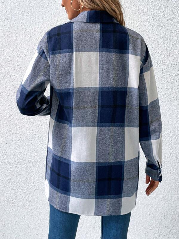 Camisa Feminina Premium Xadrez - Luna