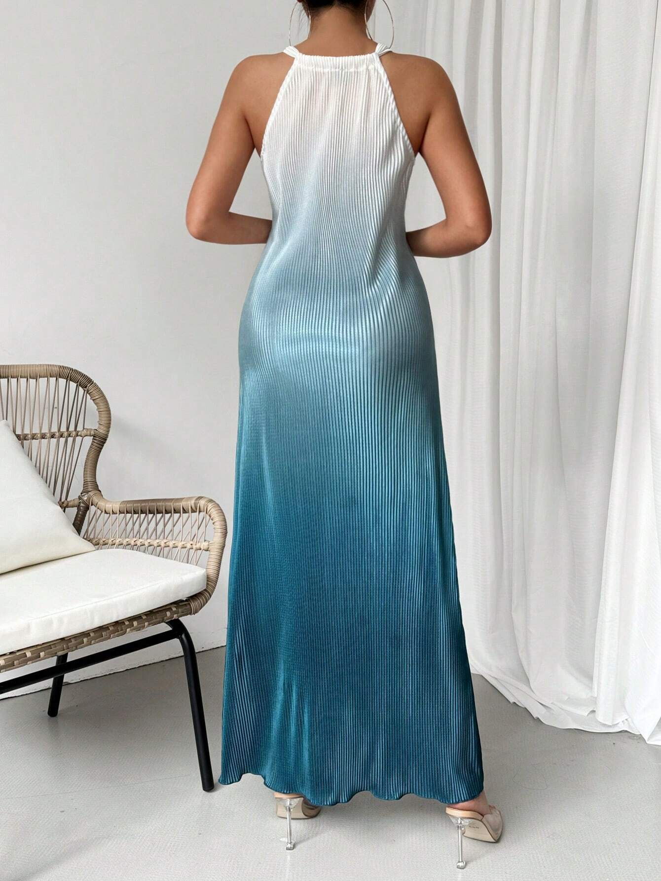 Vestido Longo Frente-Única - Lorena