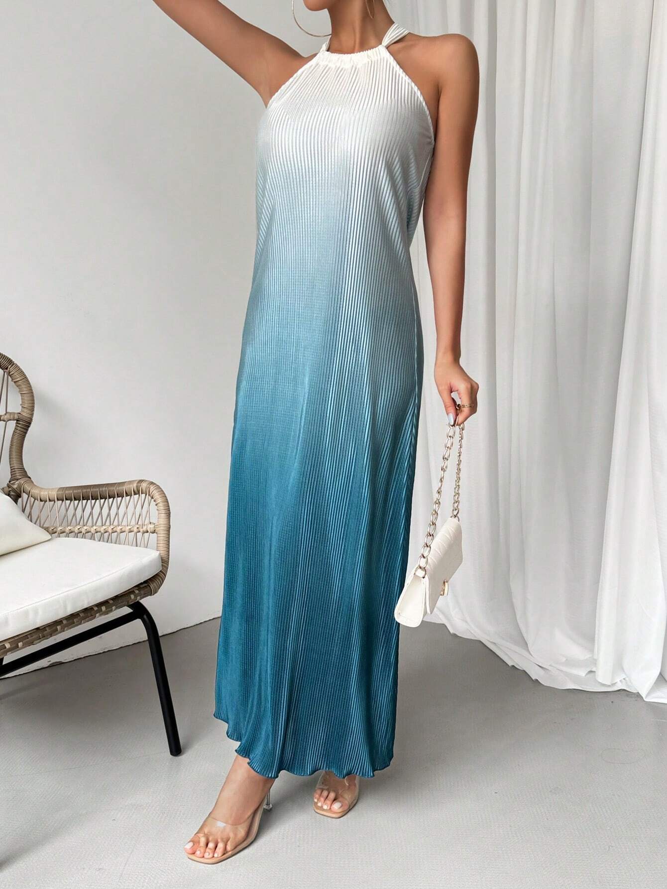 Vestido Longo Frente-Única - Lorena