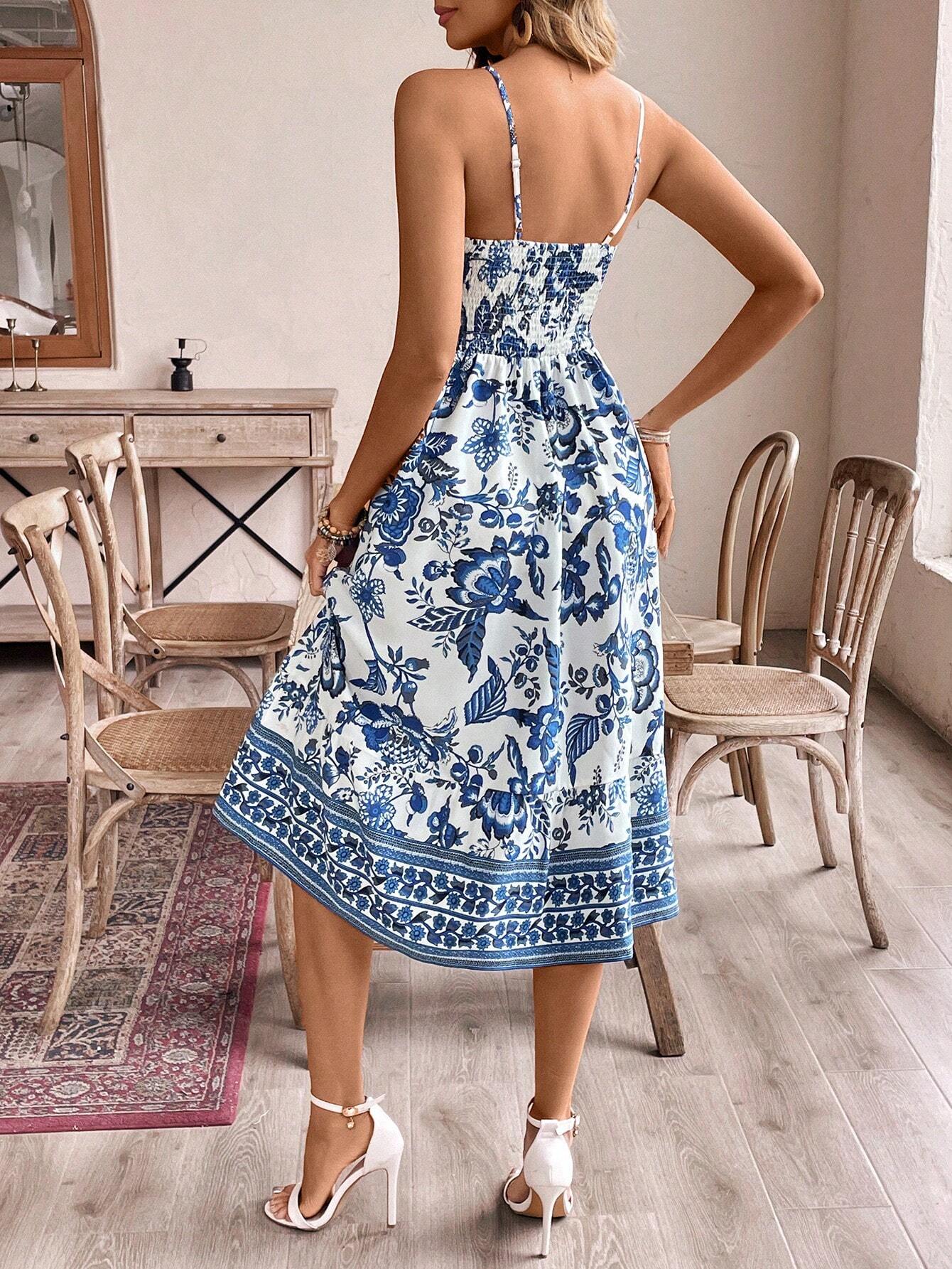 Vestido Longo Casual com Alças Finas - Mariana