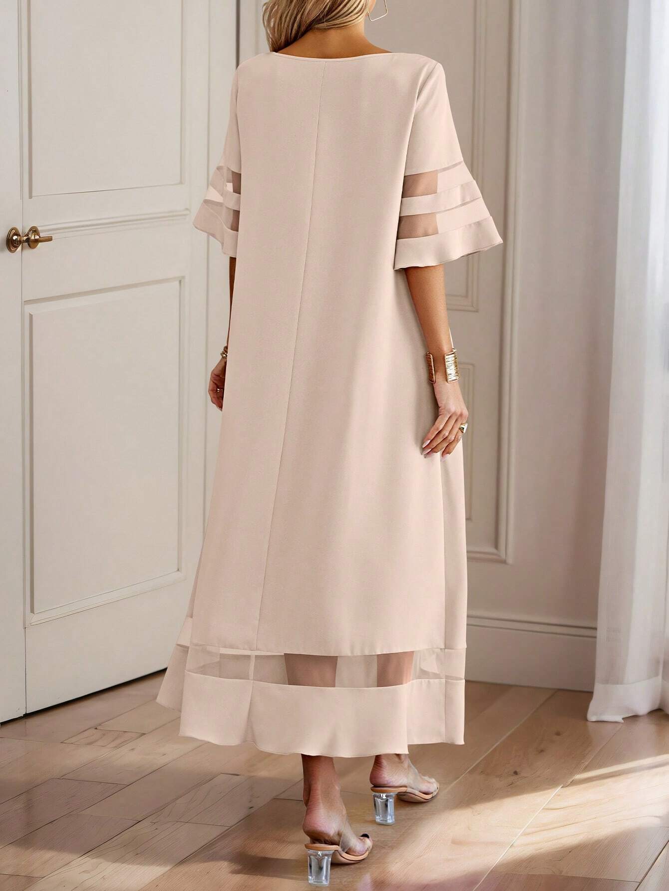 Vestido Longo de Malha