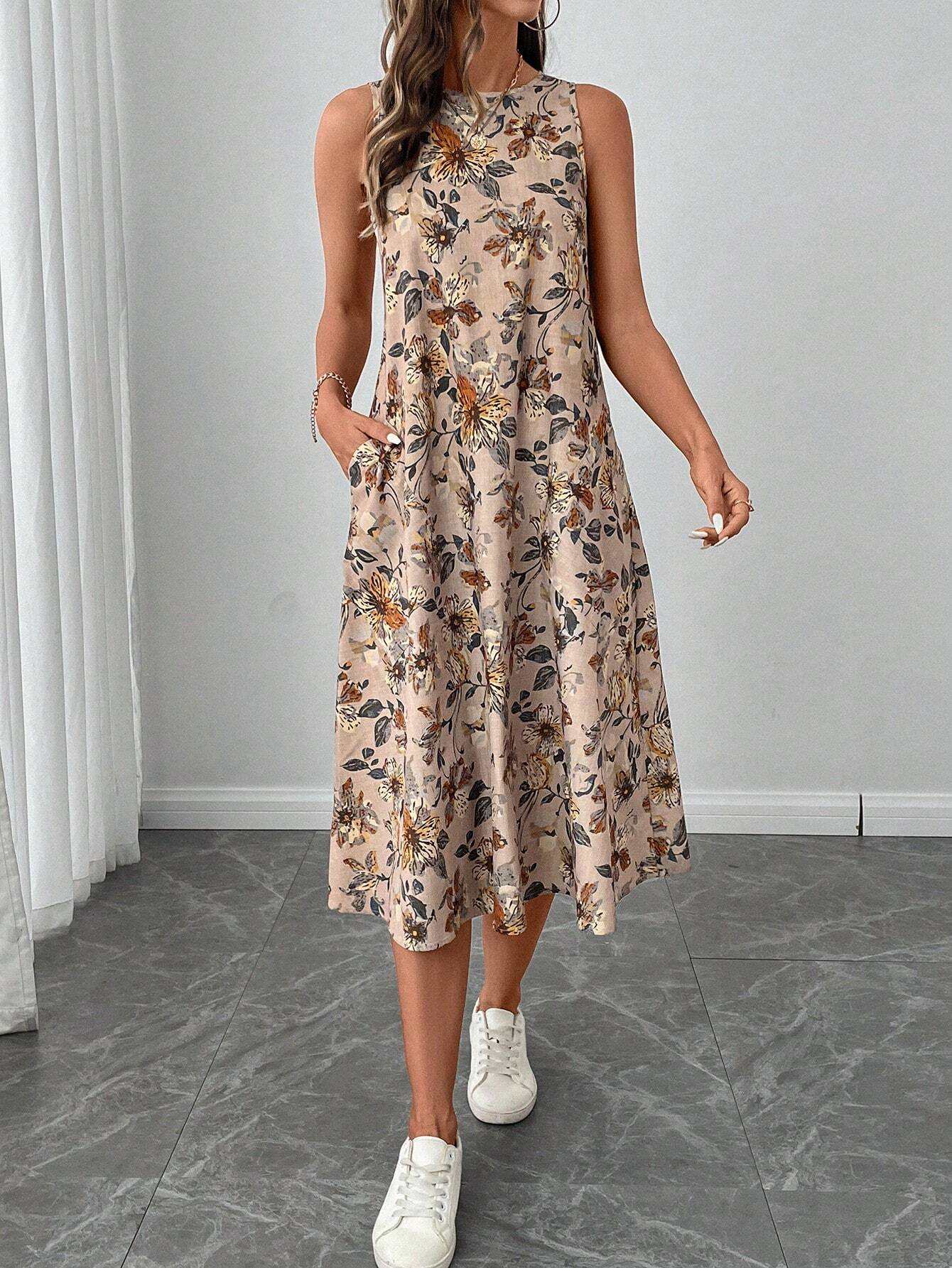 Vestido Midi Floral - Luana