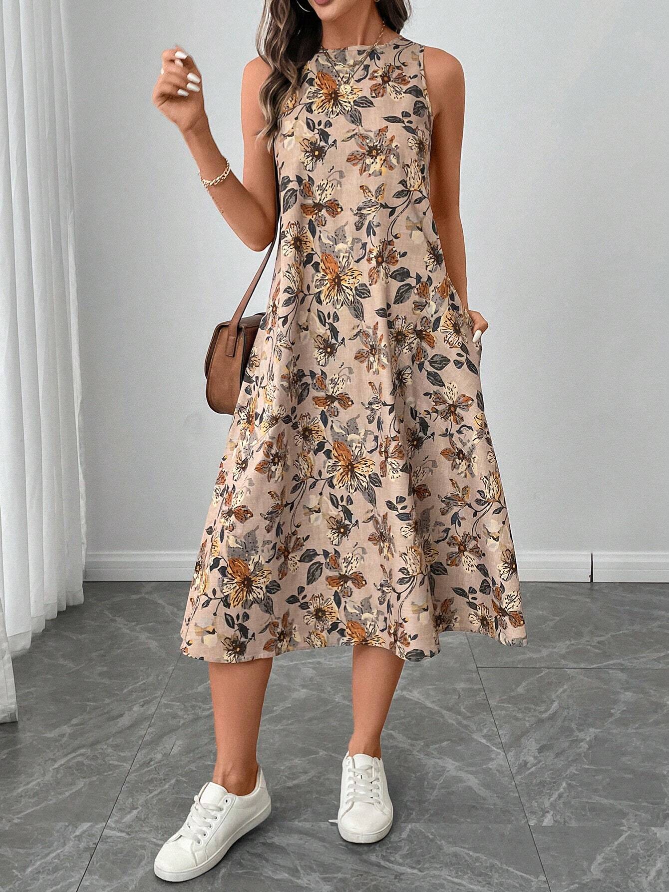 Vestido Midi Floral - Luana