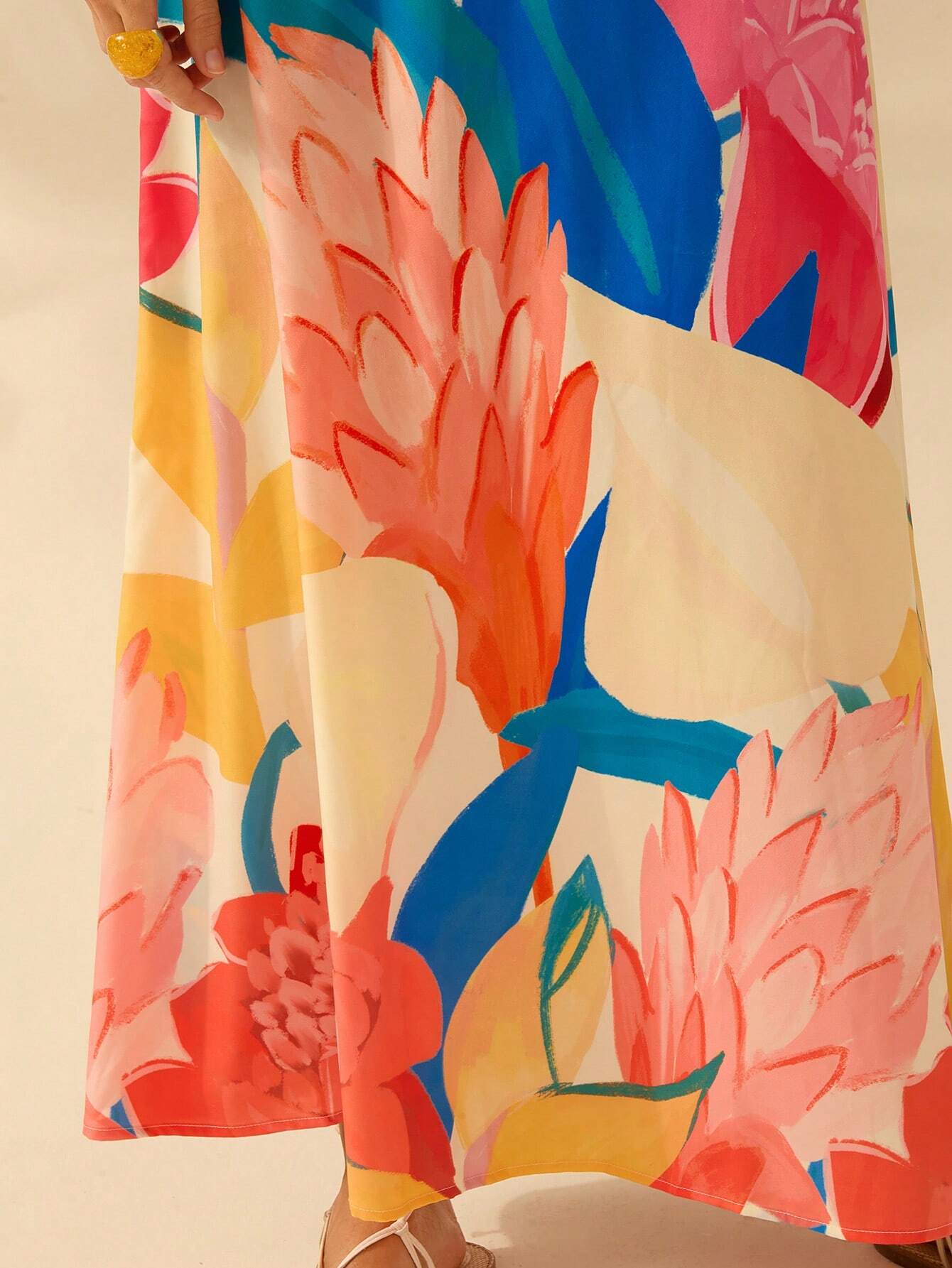Vestido Longo Boho com Costas Vazadas - Camila