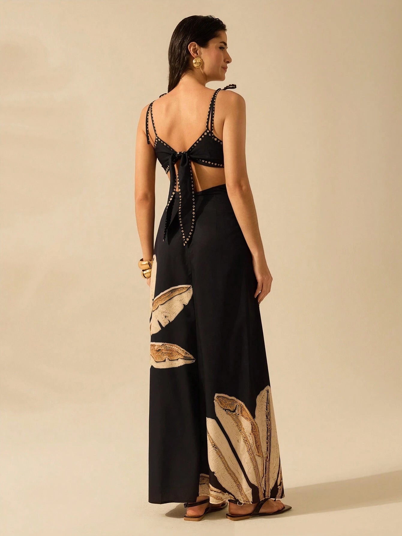 Vestido Longo com Costas Abertas - Fernanda