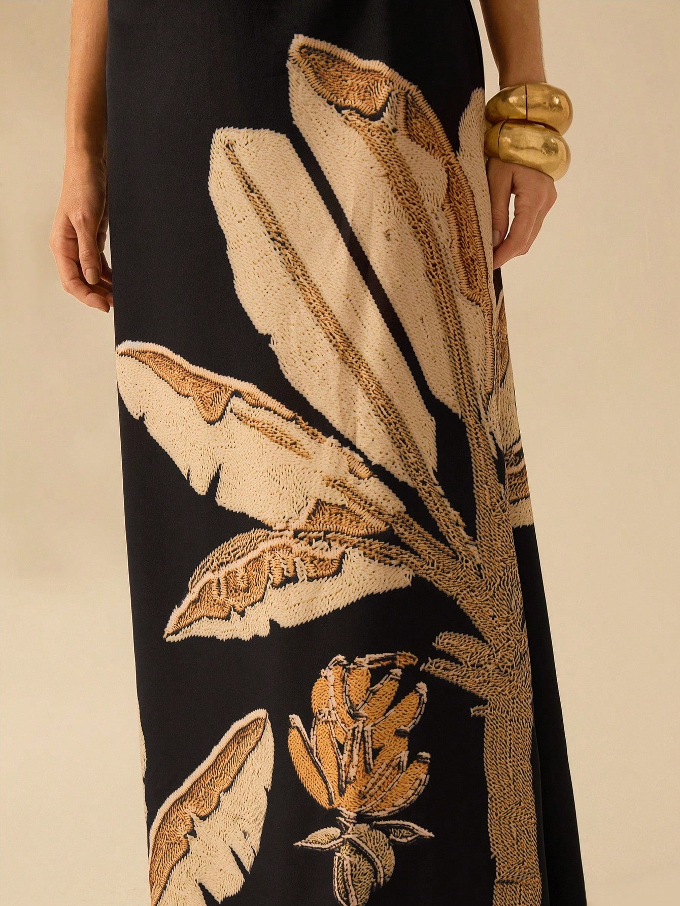 Vestido Longo com Costas Abertas - Fernanda