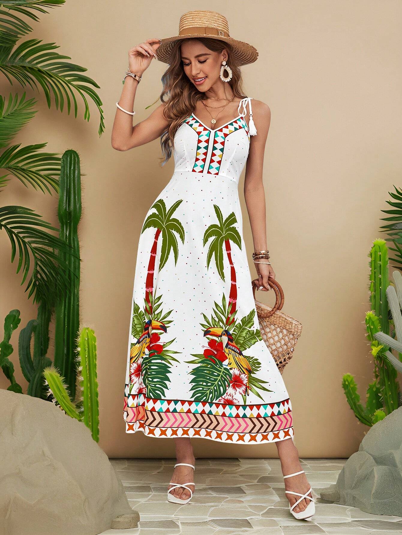 Vestido Longo com Nó no Ombro - Gabriela