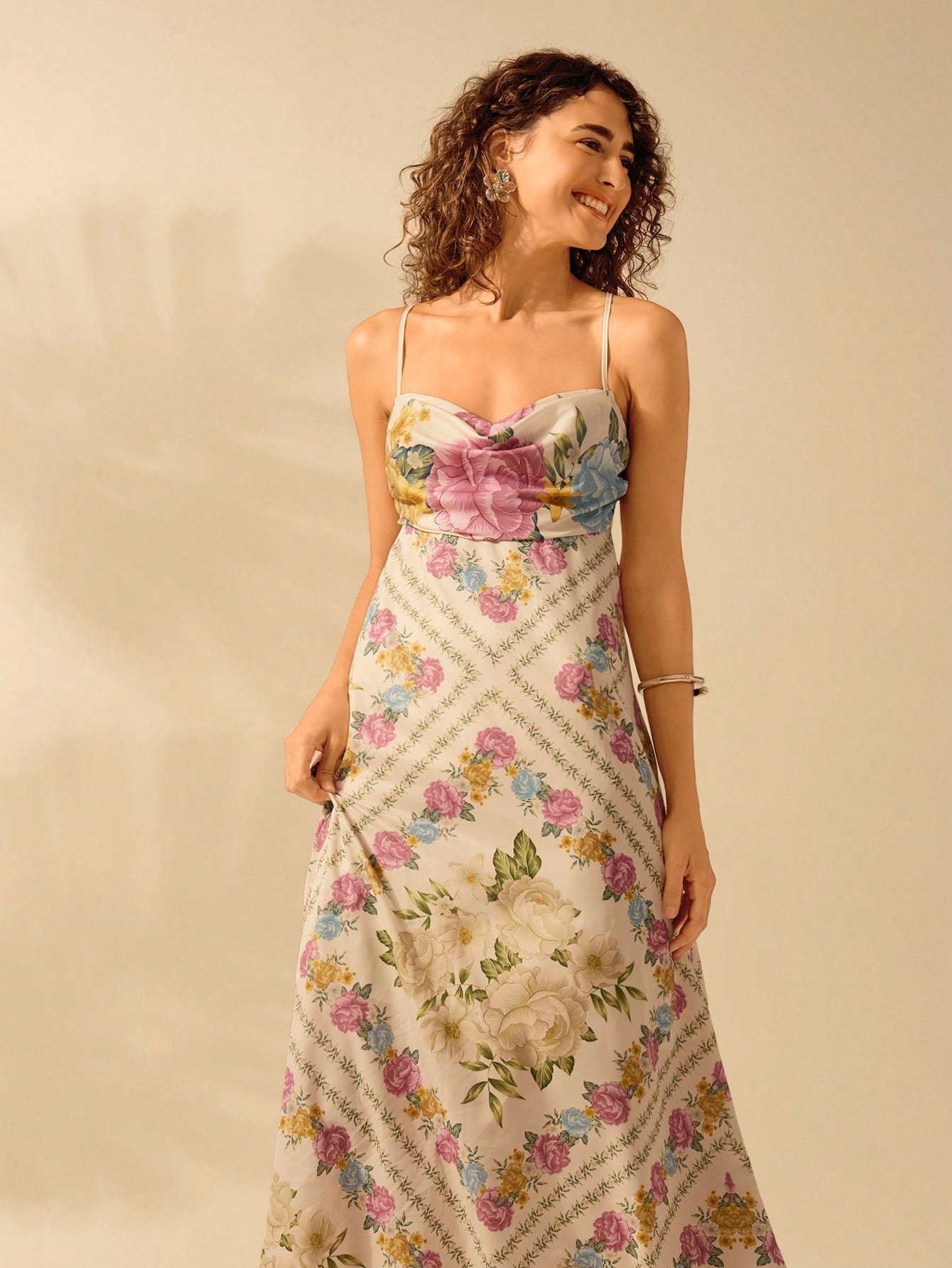 Vestido Longo Boho com Costas Vazadas - Camila