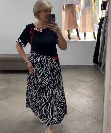 Vestido Casual com Bolsos – Renata