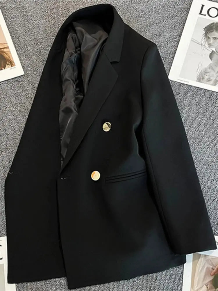 Blazer Feminino Alfaiataria Manda Longa - Roberta - - HumArraso