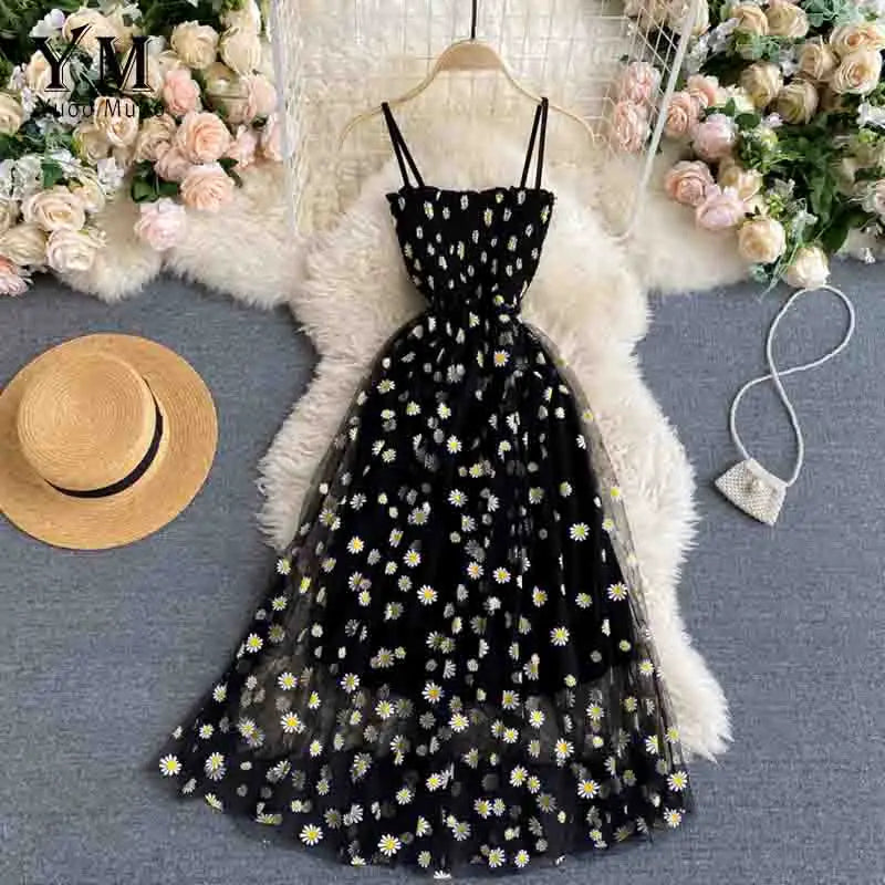 Vestido Midi de Malha com Alça