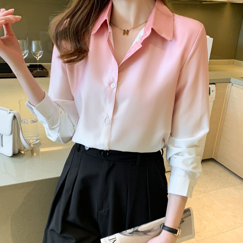 Camisa Social de Seda Feminina HumArraso