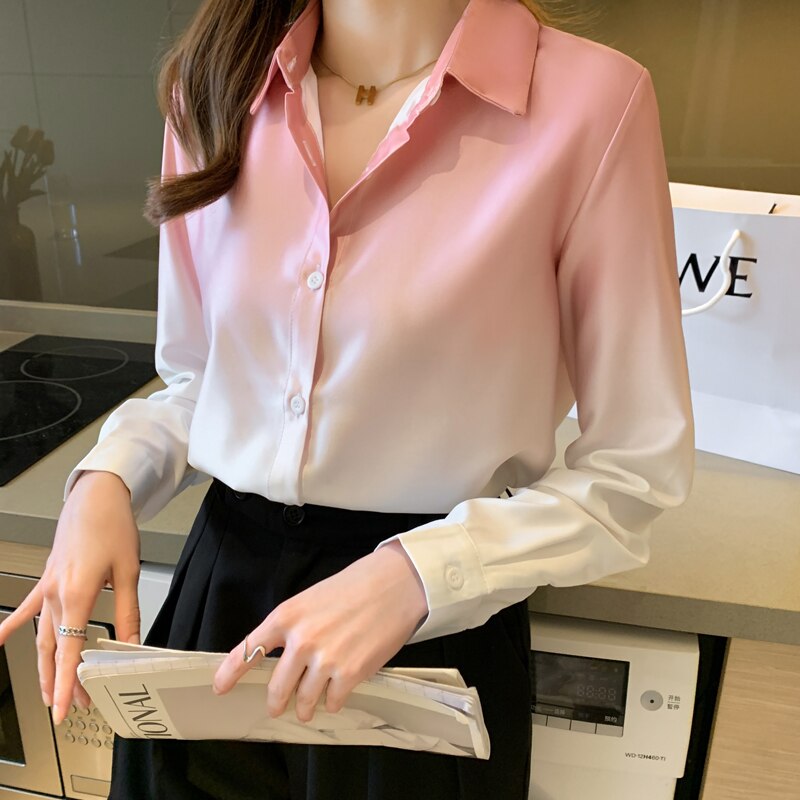 Camisa Social de Seda Feminina HumArraso