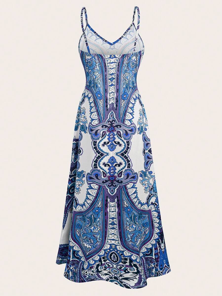 Vestido Longo com Alças Finas - Juliana