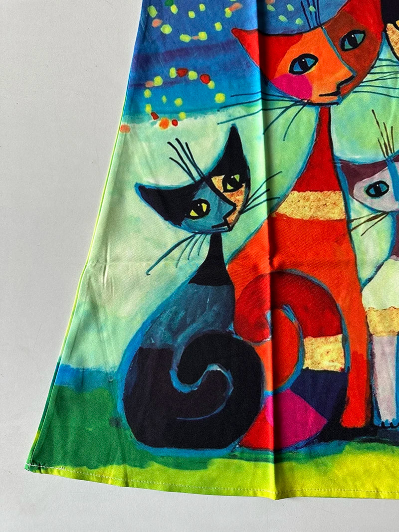 Vestido Midi Estampado Éris