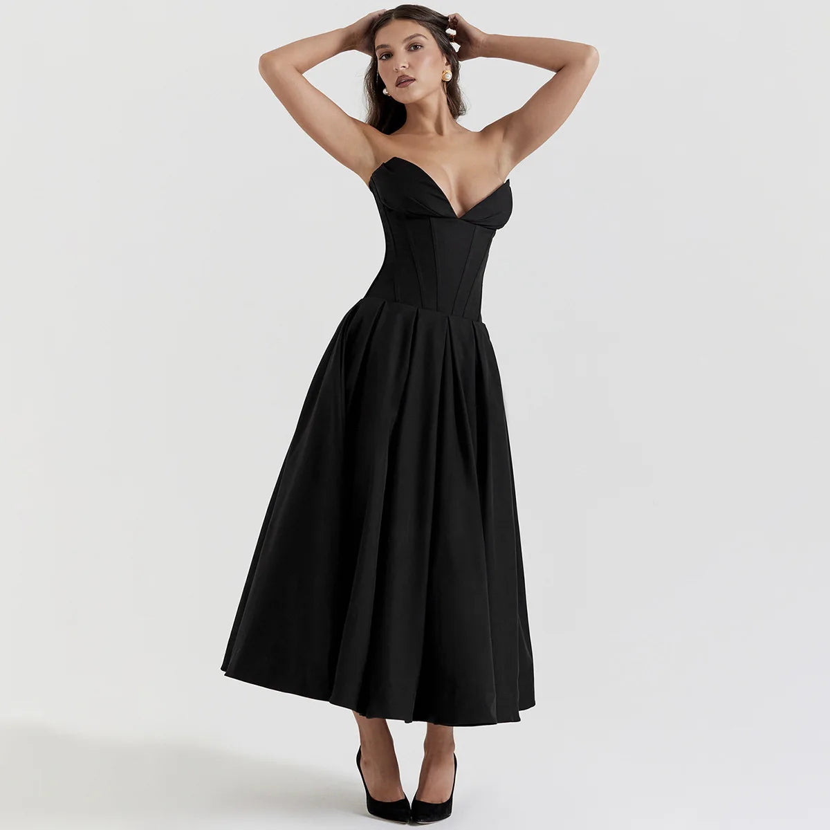 Vestido Longo Elegante Yvone
