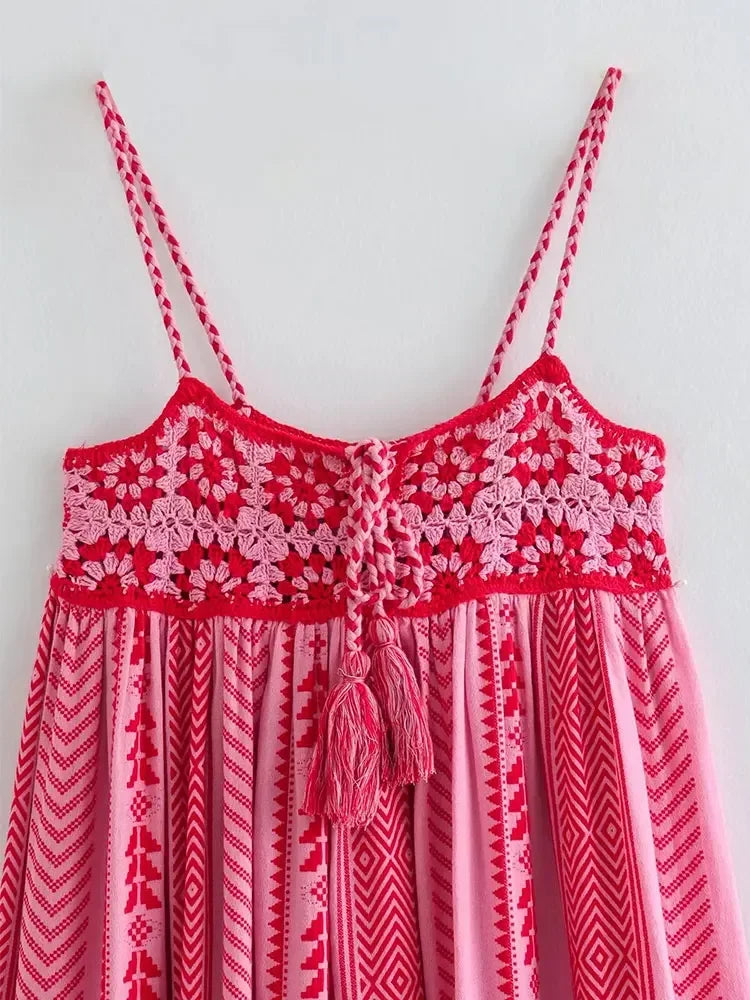 Vestido Longo Estampado Yara