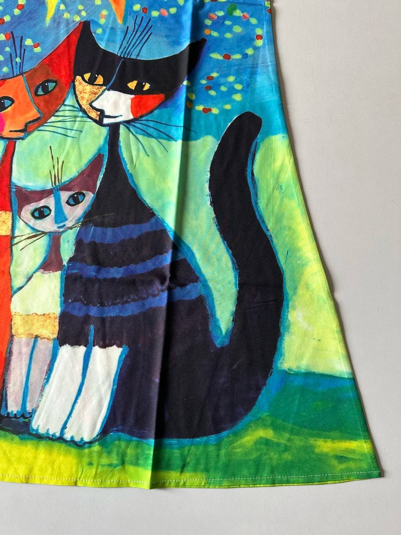 Vestido Midi Estampado Éris