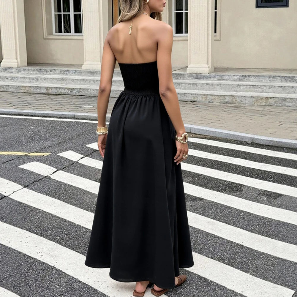 Vestido Longo Sem Mangas Samayra