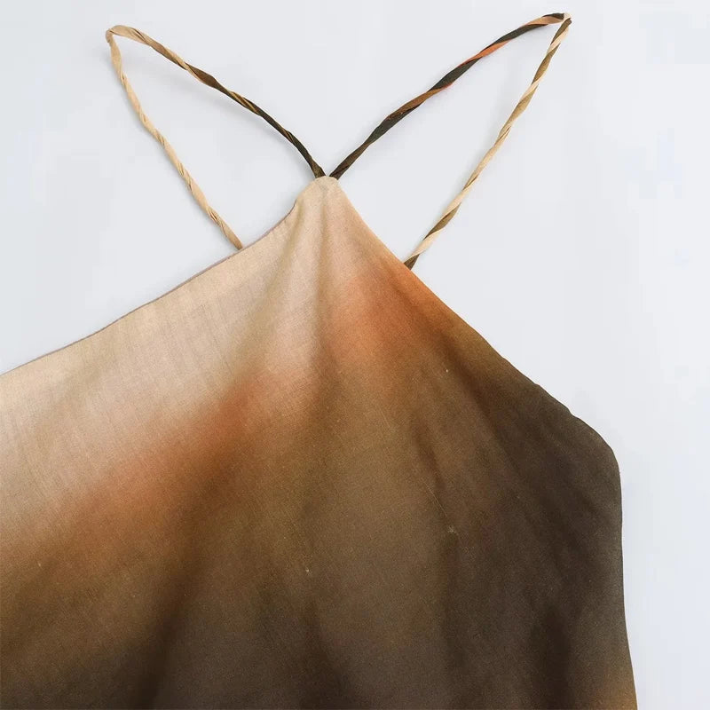 Vestido Midi Estampado Jade