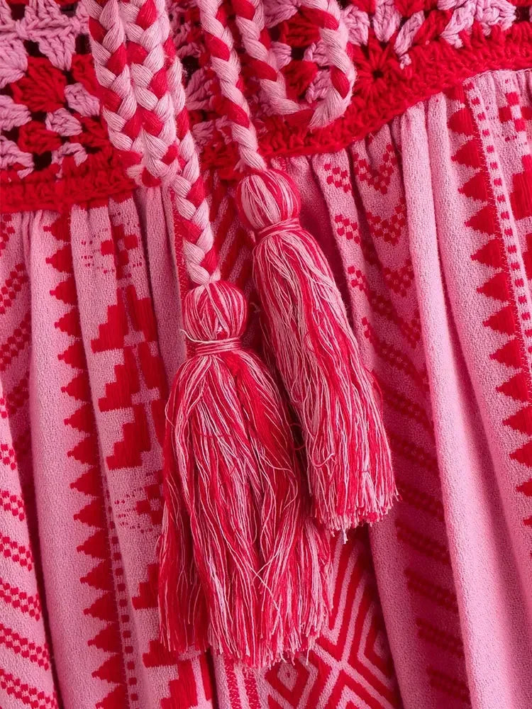 Vestido Longo Estampado Yara