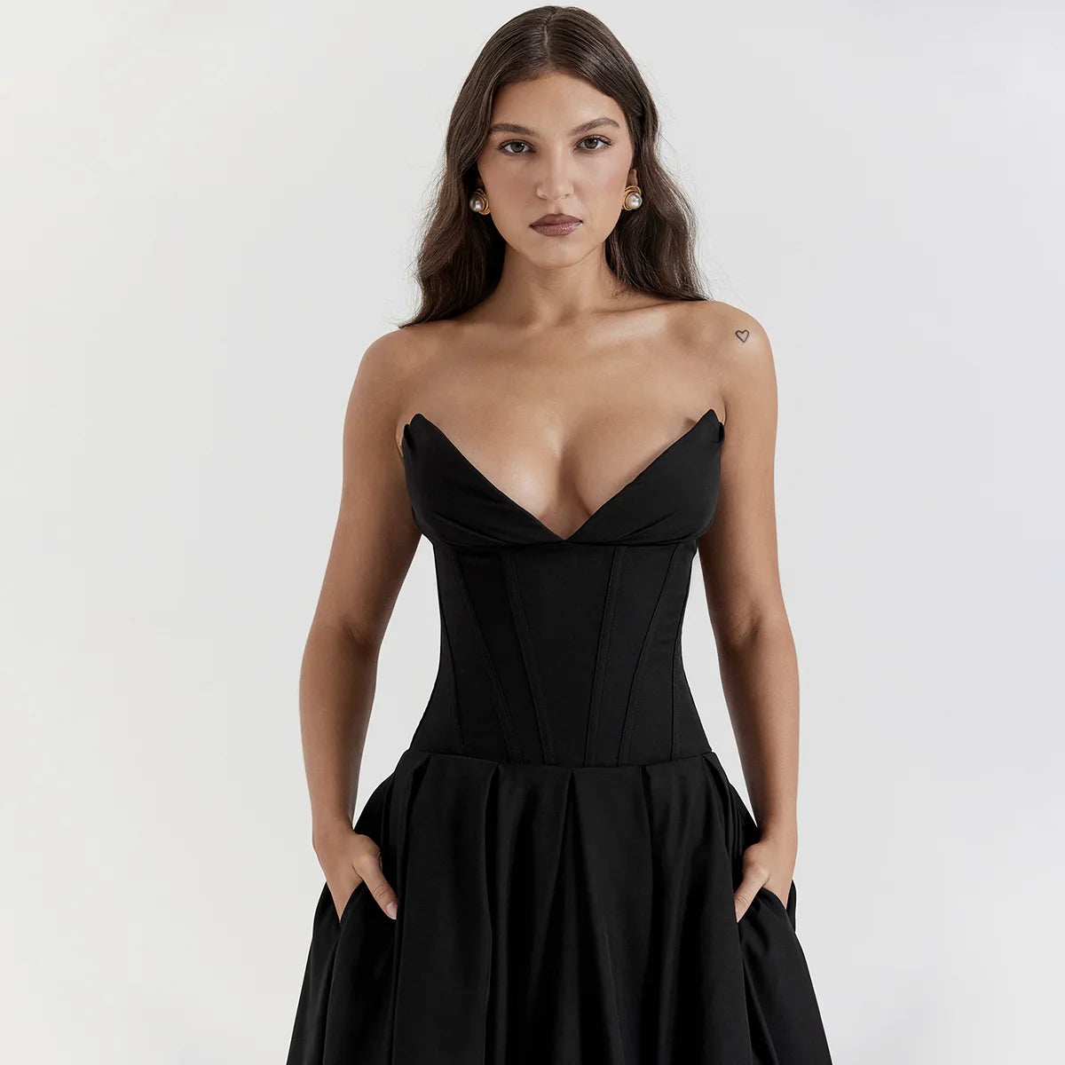Vestido Longo Elegante Yvone