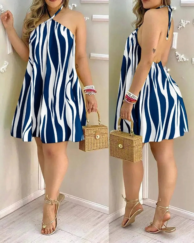 Vestido Curto Estampado Elyana