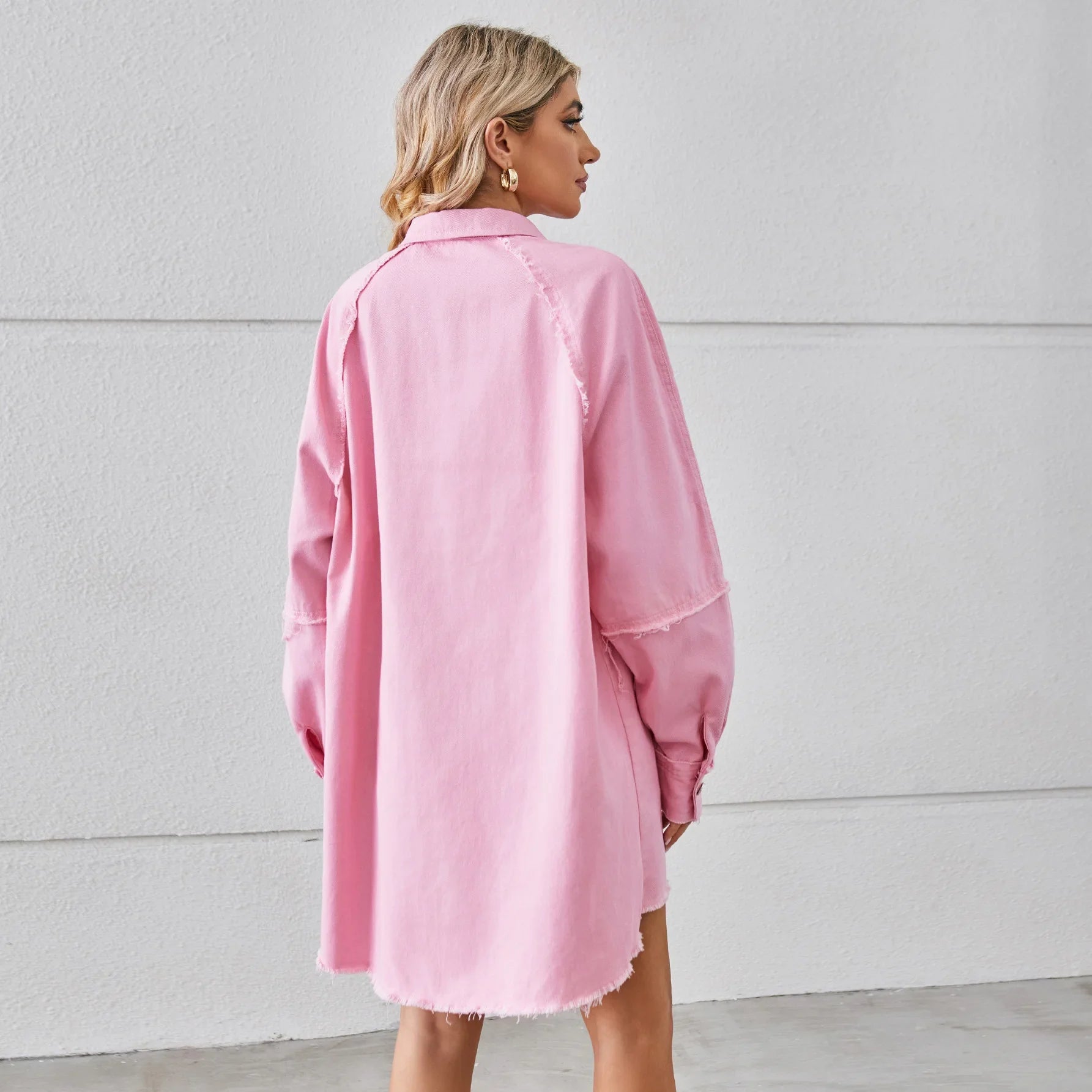 Vestido Curto Jeans Lavado