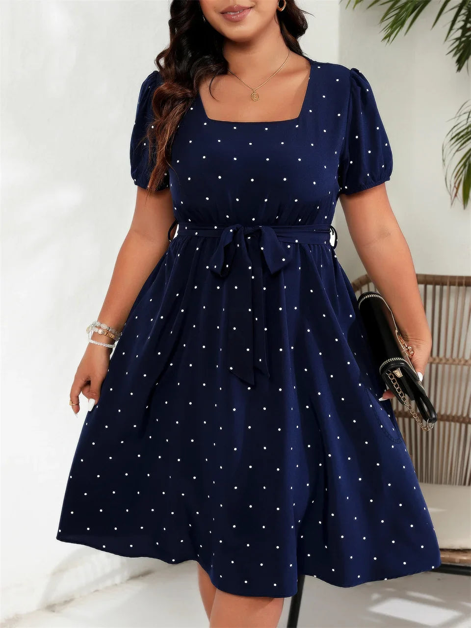 Vestido Midi Estampado Joyce