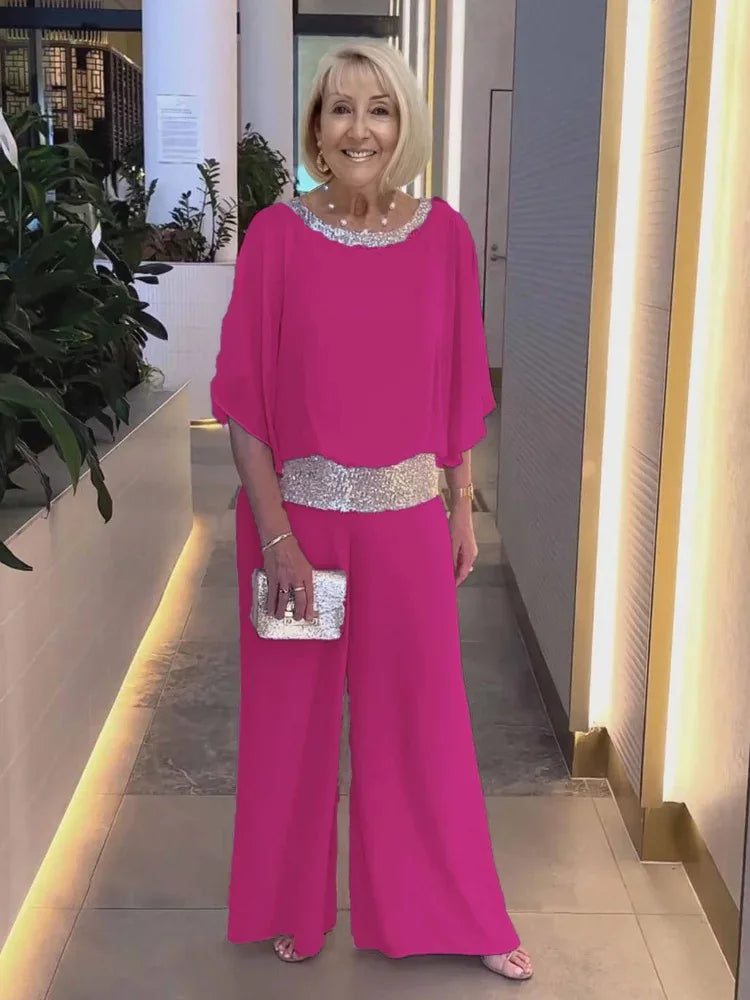 Conjunto Feminino Soltinho com Lantejoula - Emma