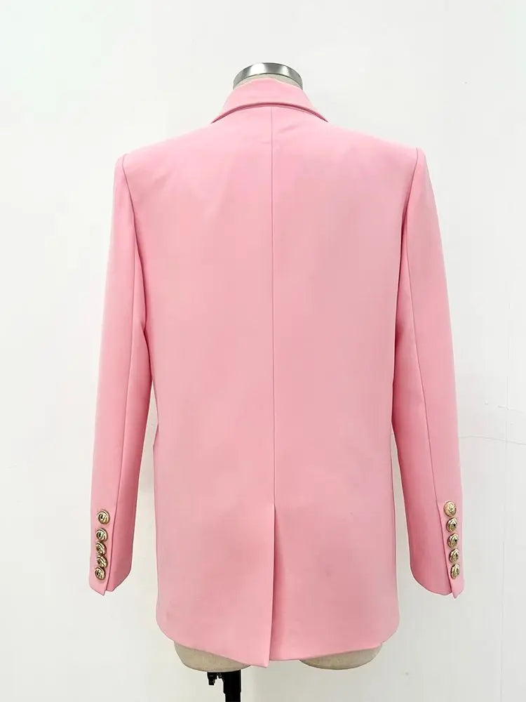 Blazer Feminino Longo com Bolsos - Amanda