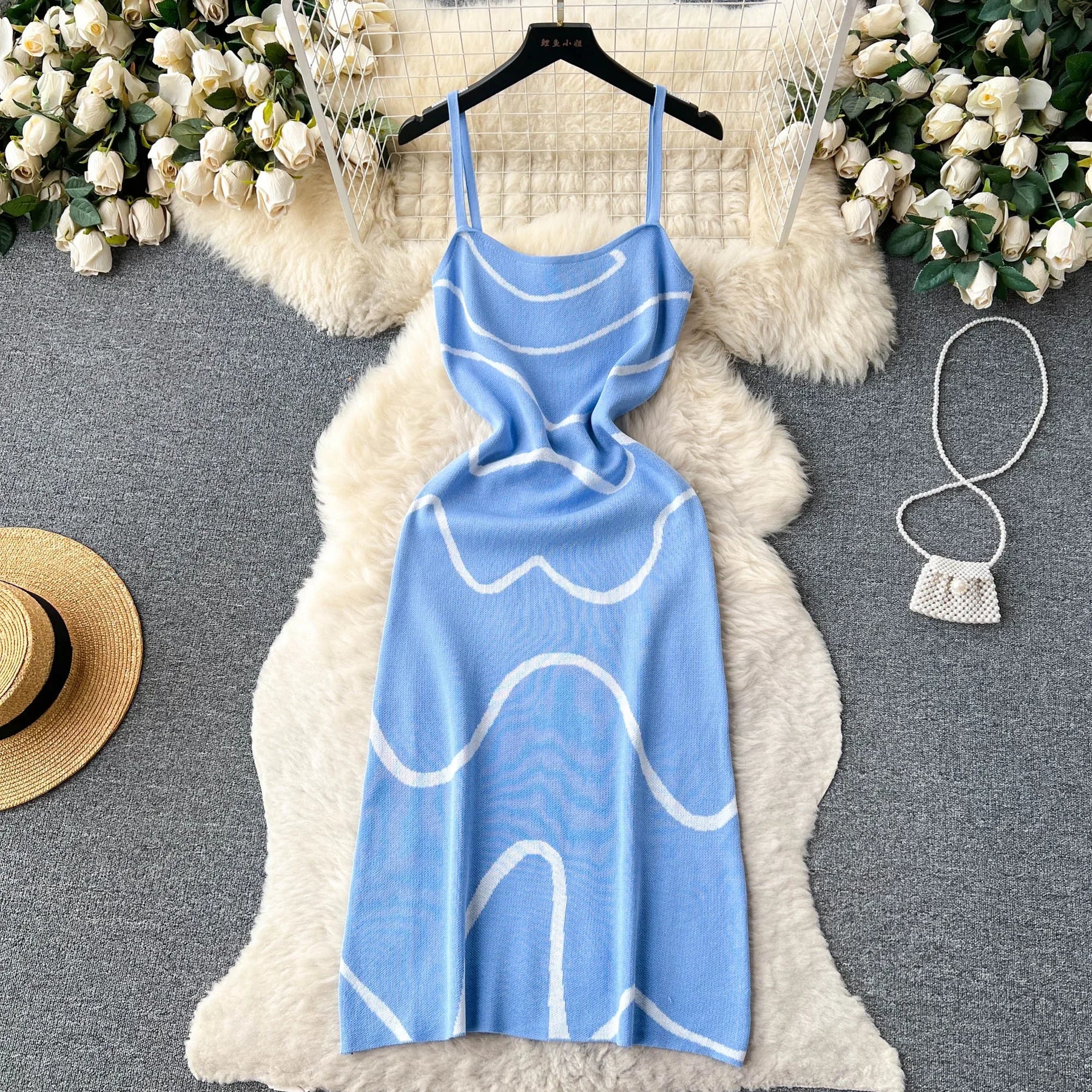 Vestido de Malha Estampado Nerissa