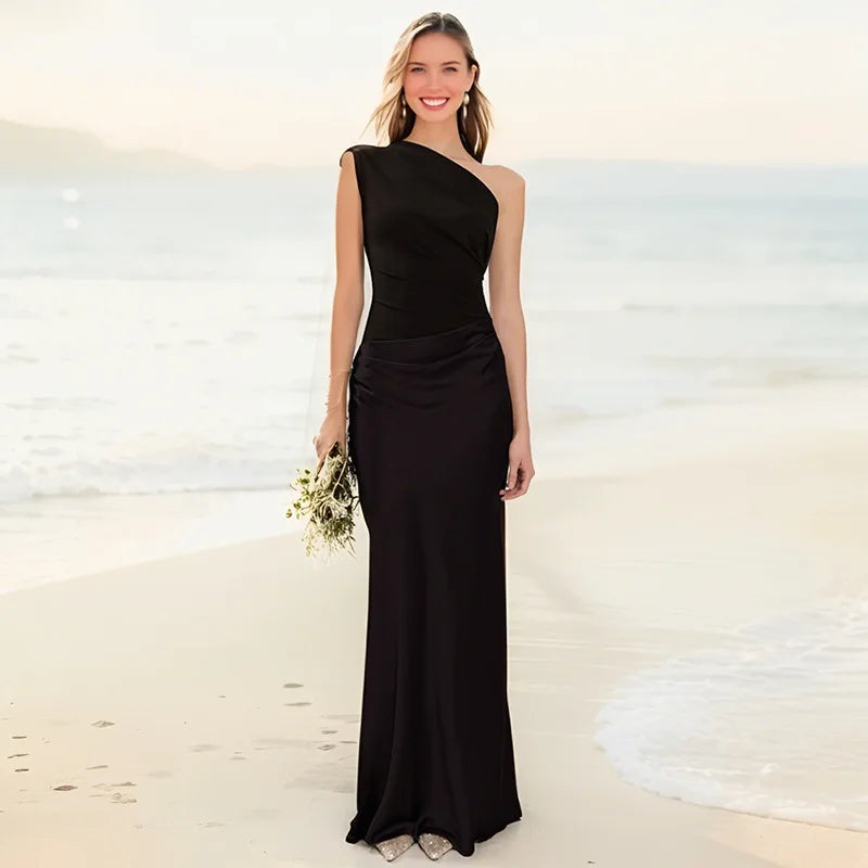 Vestido Longo Sem Mangas Faelyne