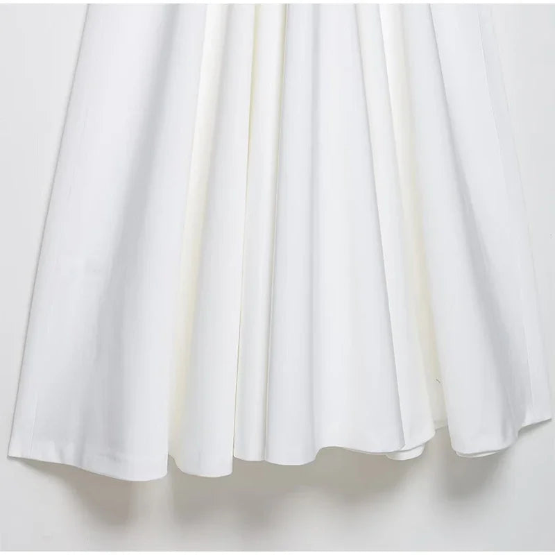 Vestido Longo com Decote em V Érica