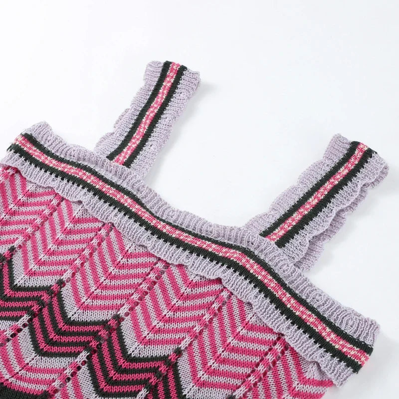 Vestido Longo de Tricô