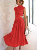 Vestido Anne Cropped + Saia Confortável e Elegante - Vermelho-XG - HumArraso