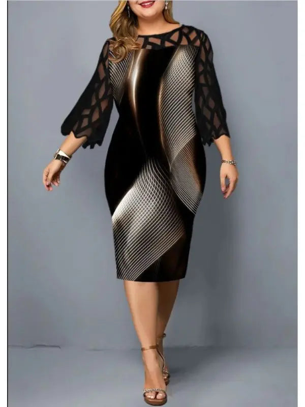 Vestido Elegancy - 4XG - HumArraso