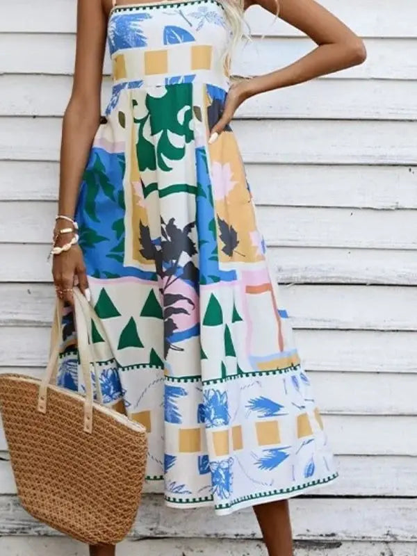 Vestido Floral Tropical - Tropical-D-XG - HumArraso