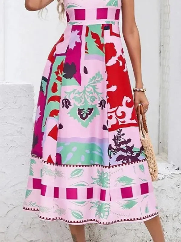 Vestido Floral Tropical - Tropical-F-XG - HumArraso