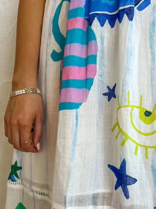 Vestido Longo de Alcinha - - HumArraso