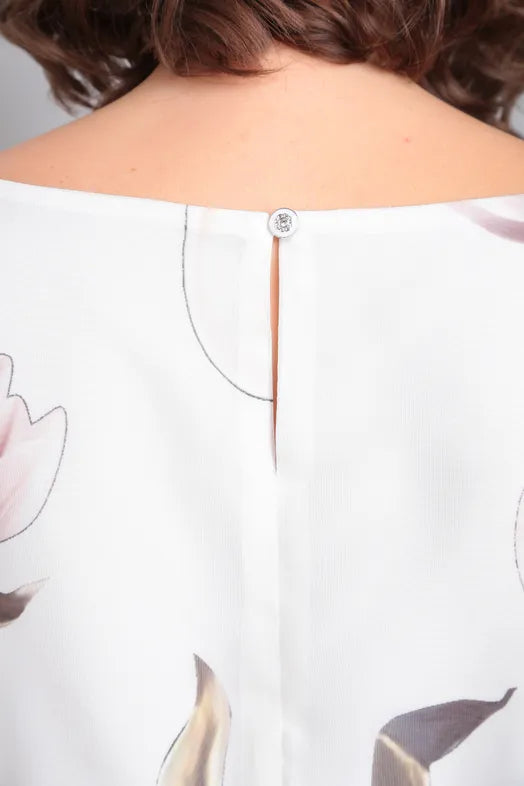 Vestido Orquídea com Cinto Elegante