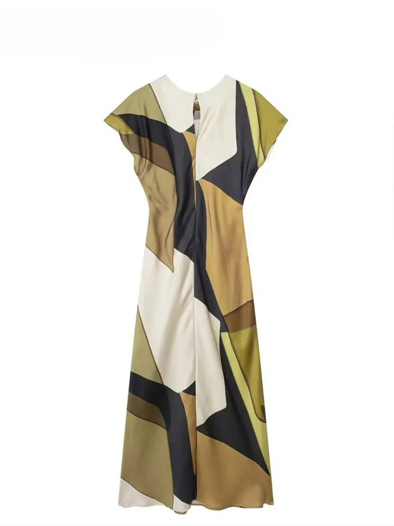 Vestido Longo Estampado Zuleica