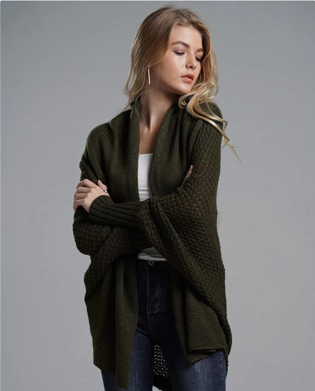 Cardigan Oversized Camila em Acrílico HumArraso