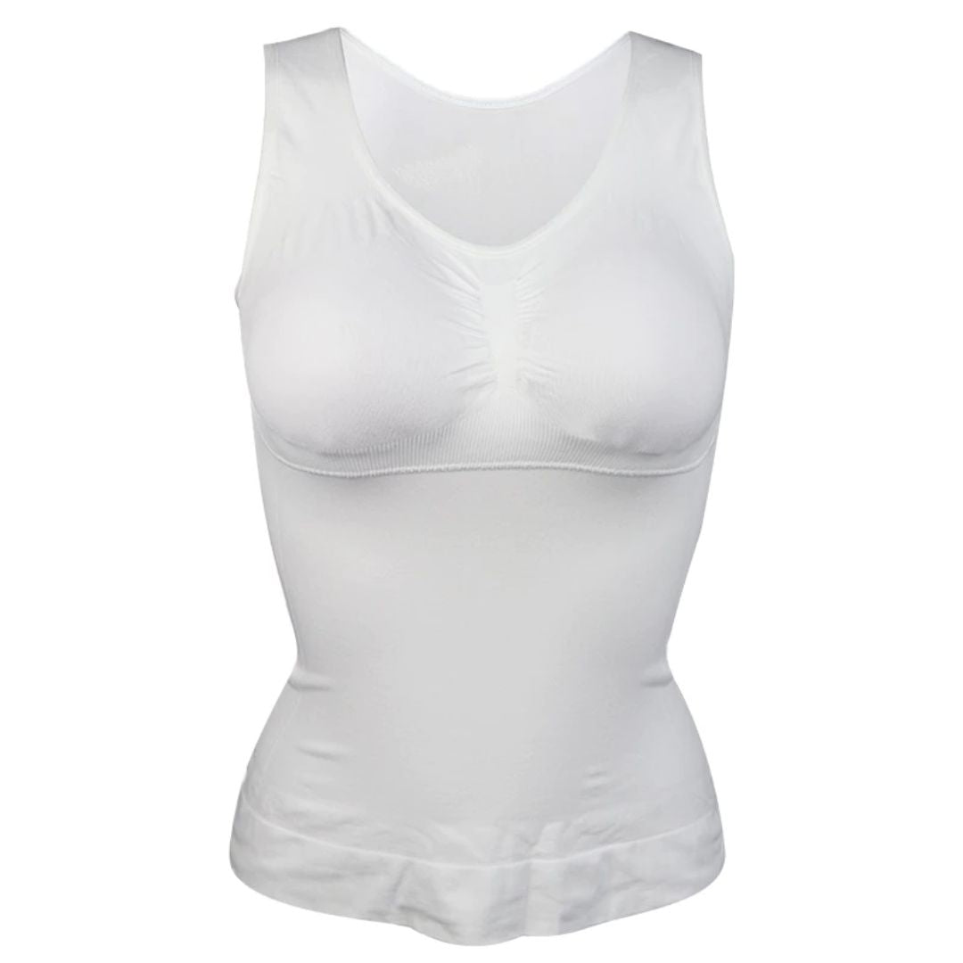 Regata Modeladora de Alta Compressão - Shape Up BrancoXXGG HumArraso