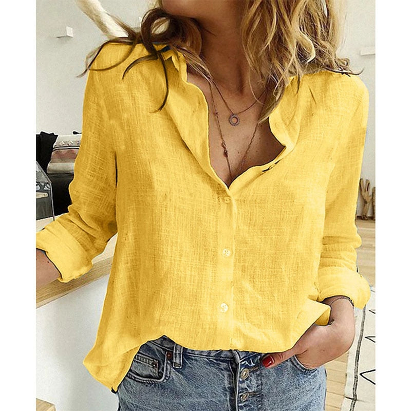 Camisa de Linho Feminina - Nonata HumArraso