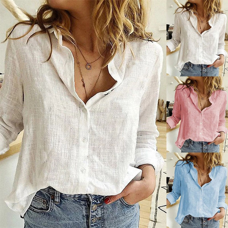 Camisa de Linho Feminina - Nonata HumArraso