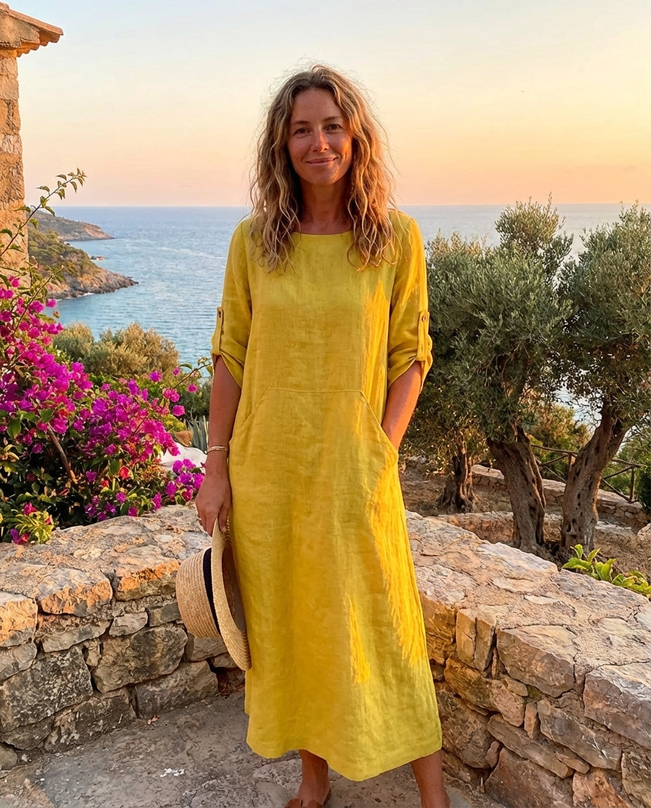 Vestido de Linho Lorena
