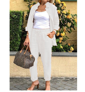 Conjunto com Botão Maria