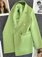 Blazer Feminino Alfaiataria Manda Longa - Roberta -  - HumArraso