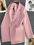 Blazer Feminino Alfaiataria Manda Longa - Roberta -  - HumArraso
